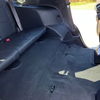 Chevy Tahoe cargo area completely free of pet hair after a pet hair removal by After Hours Car Detailing