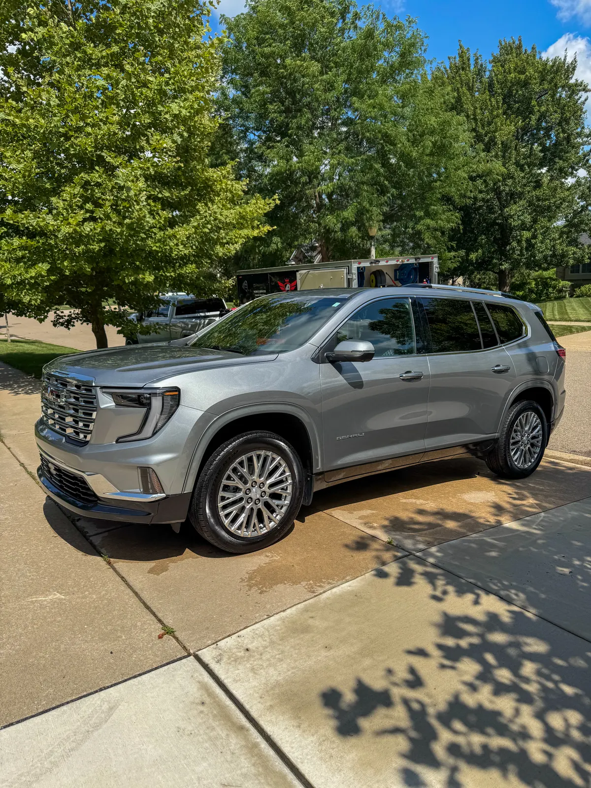 GMC Acadia Denali after a full detail by After Hours Car Detailing in Mid-Michigan